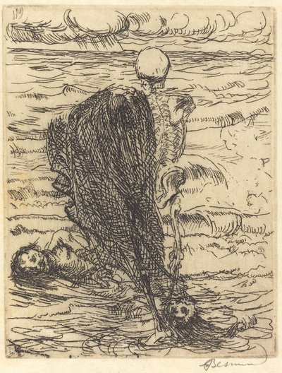 Cast of a Net by Albert Besnard