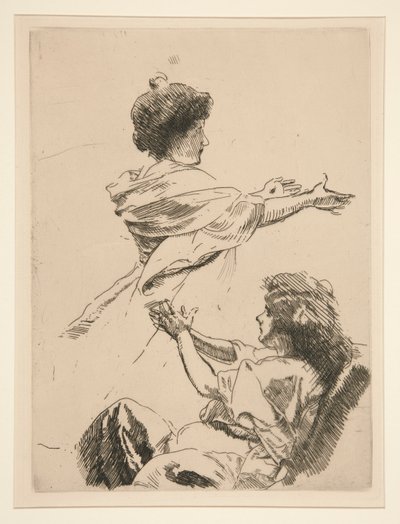 L by Albert Besnard