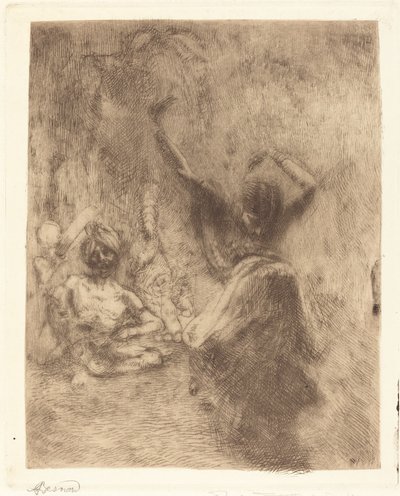 The Dancer of Tanjore by Albert Besnard