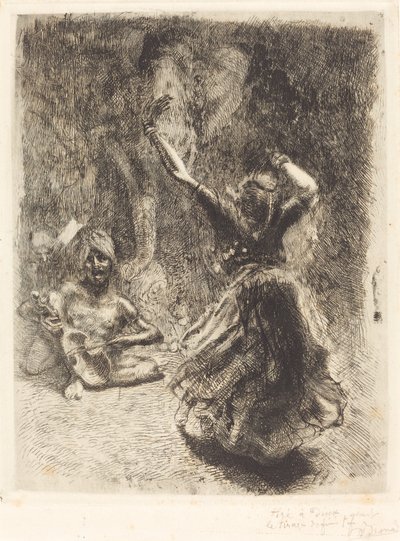 The Dancer of Tanjore by Albert Besnard