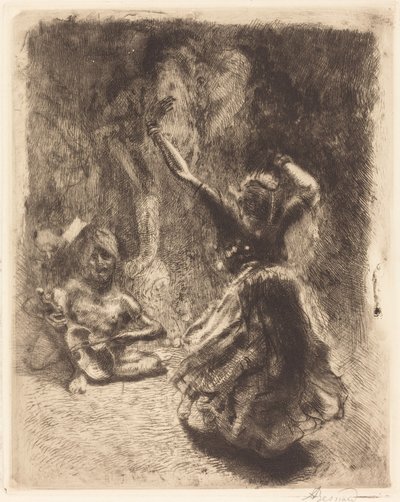 The Dancer of Tanjore by Albert Besnard