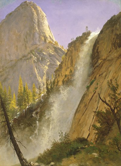 Liberty Cap, Yosemite Valley by Albert Bierstadt