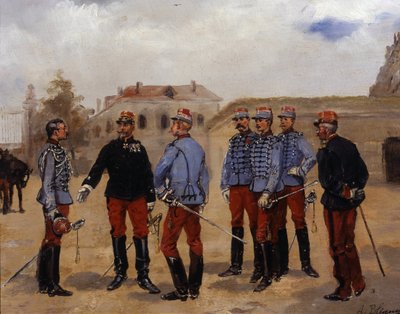 Hunters of Africa by Albert Bligny