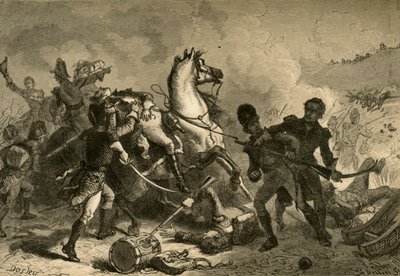 Battle of New Orleans - Death of General Pakenham, 1878 by Albert Bobbett