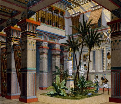 Interior of wealthy person