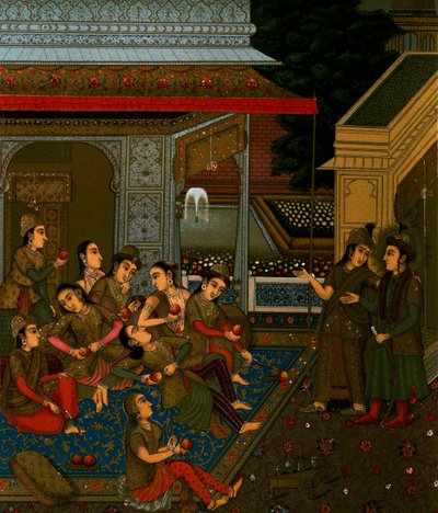 Inner courtyard of women
