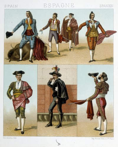 Toreador costume in Spain - in 