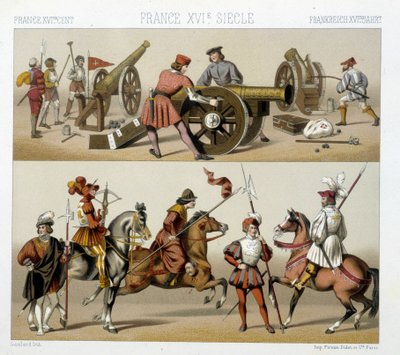 Warriors in the 16th century - in 