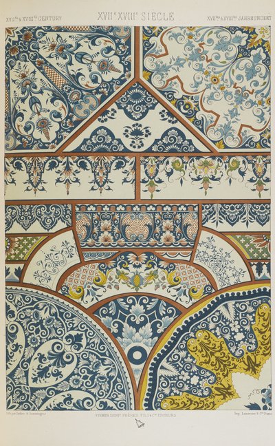 XVII and XVIII Centuries, plate 82 from 