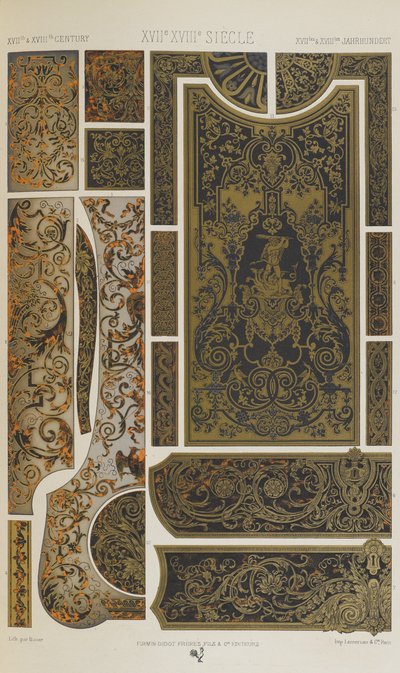 XVII and XVIII Centuries, plate 84 from 