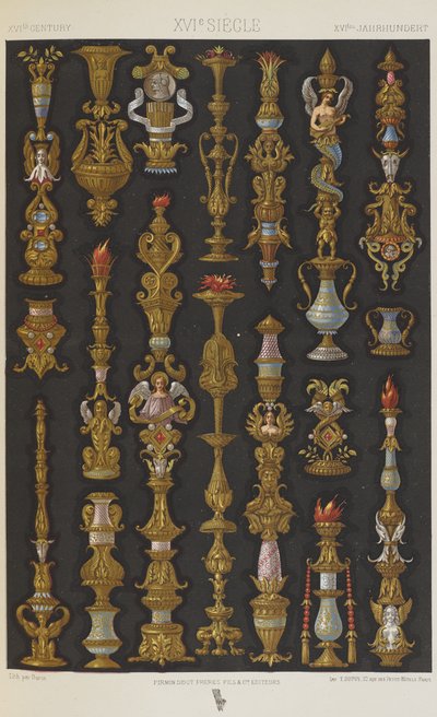 XVI Century, plate 64 from 