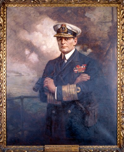 Admiral of the Fleet, the Earl Beatty by Albert Chevallier Tayler