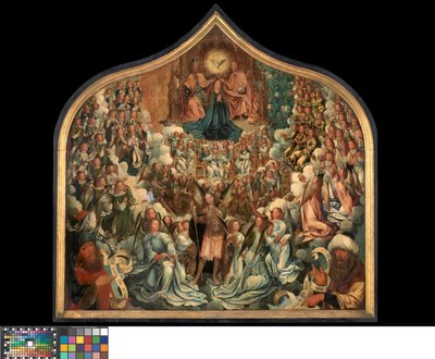 The Coronation of the Virgin by Albert Cornelis