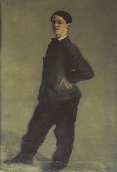 Self Portrait of the Artist at the Age of 16 by Albert Daniel Rutherston