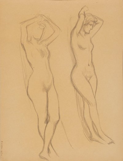 Nude by Albert Edelfelt