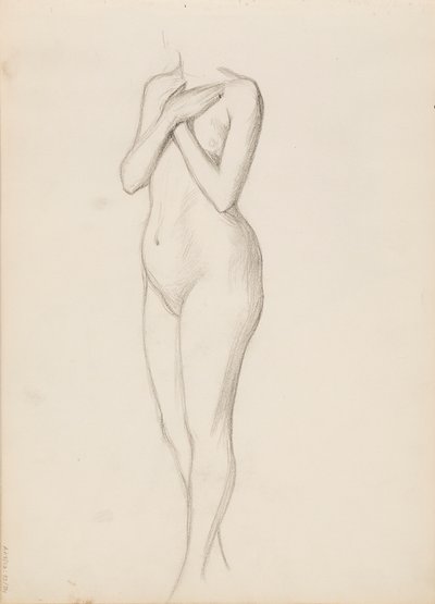 Nude by Albert Edelfelt