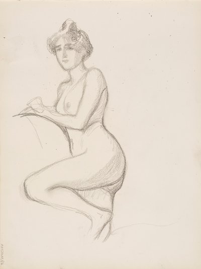 Nude by Albert Edelfelt