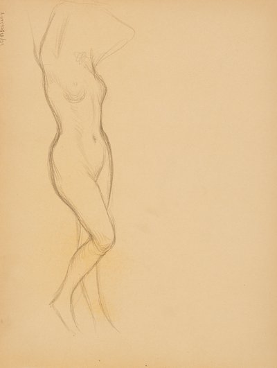 Nude by Albert Edelfelt
