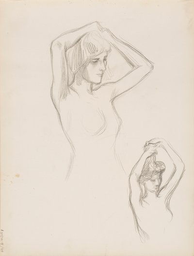 Nude by Albert Edelfelt