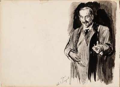 Asher Wertheimer after John S. Sargent by Albert Edelfelt