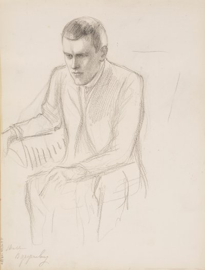 Bertel Gripenberg by Albert Edelfelt