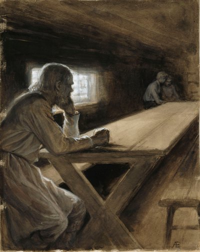 Cabin Interior from the Poem The Cloud