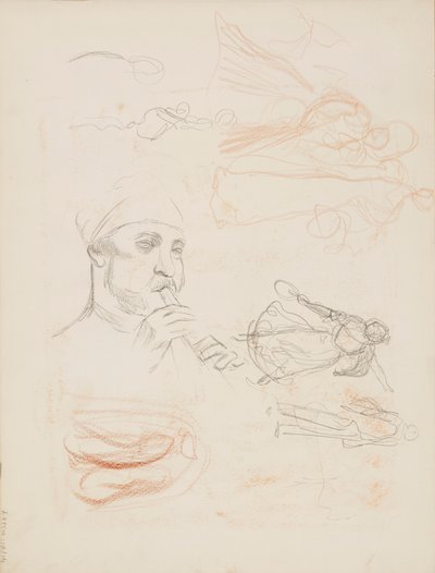 Character Sketches by Albert Edelfelt