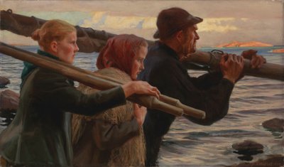 In the Outer Archipelago by Albert Edelfelt