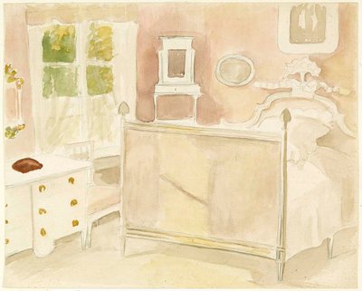 Interior from Haikko Villa by Albert Edelfelt
