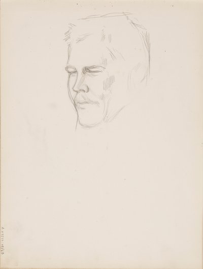 Juho Rissanen by Albert Edelfelt