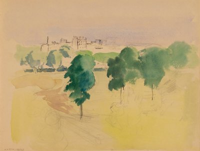 Cityscape by Albert Edelfelt