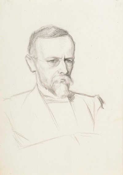 Portrait of Axel Lille by Albert Edelfelt