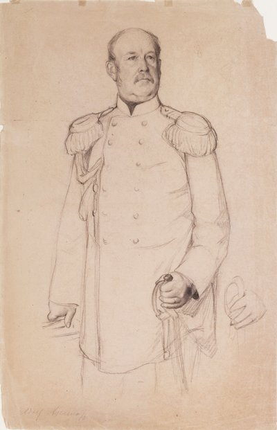 Portrait of General Adolf Aminoff by Albert Edelfelt