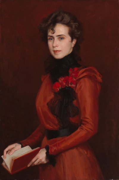 Portrait of Signe Kolster by Albert Edelfelt