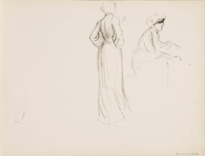 Character Sketches by Albert Edelfelt