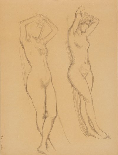 Nude by Albert Edelfelt