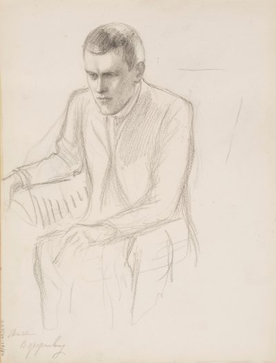 Bertel Gripenberg by Albert Edelfelt