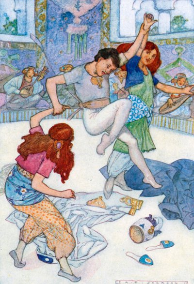 Abov Hasan Began to Dance and Skip by Albert Edward Jackson