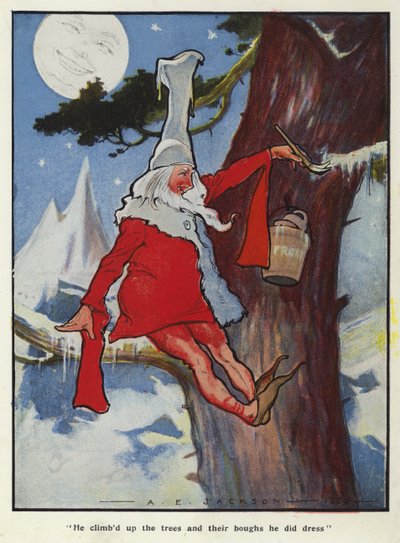He Climbed Up the Trees and Their Boughs He Did Dress by Albert Edward Jackson