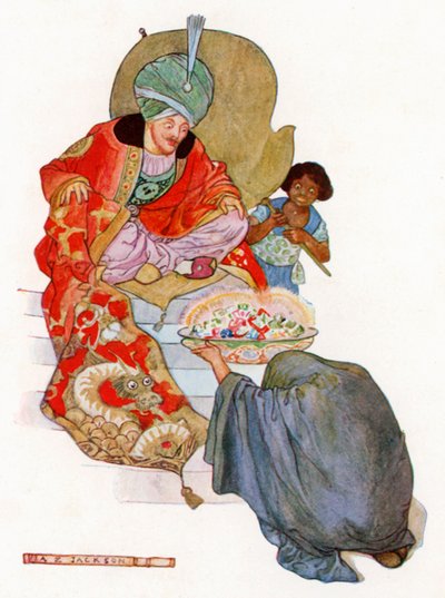 It is Impossible to Express the Astonishment of the Monarch When He Beheld Such a Quantity by Albert Edward Jackson