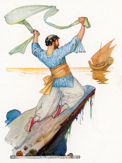 Sindbad Unfolded and Waved the Historban by Albert Edward Jackson