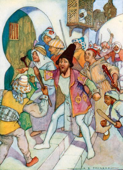 They Knocked at the Door of the Cadi by Albert Edward Jackson