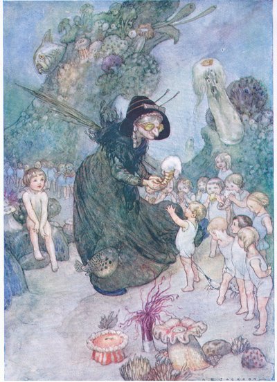 Tom Watched All These Sweet Things Being Given Away, from The Water Babies by Albert Edward Jackson