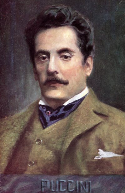 Giacomo Puccini by Albert Eichhorn