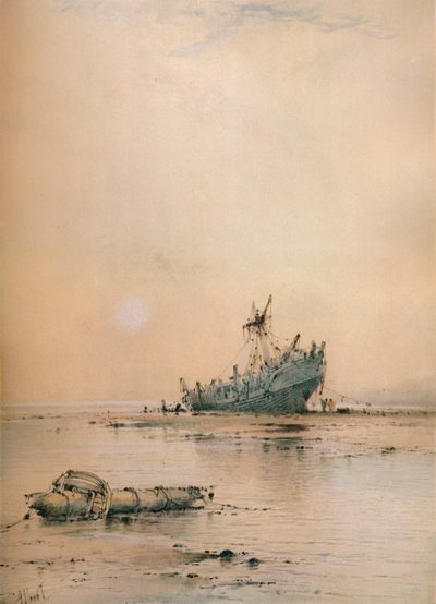 Low tide at Leigh, c1899 by Albert Ernest Markes