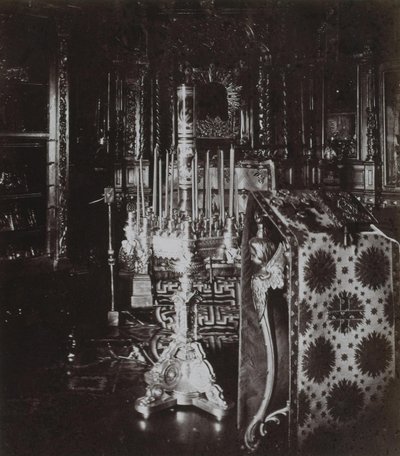 House Chapel at the Cabin of Peter the Great in Petersburg by Albert Felisch
