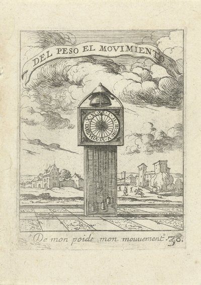Clock by Albert Flamen