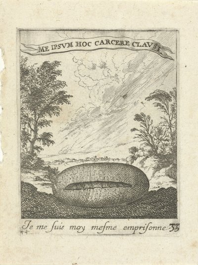 Landscape with Cocoon by Albert Flamen