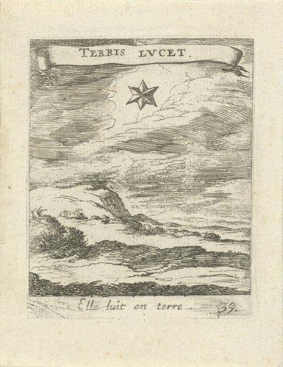 Landscape with Star by Albert Flamen