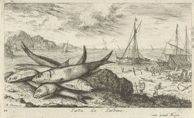 Sardines on the Beach by Albert Flamen